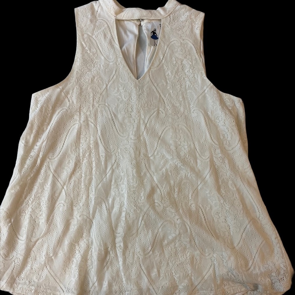 Society Girl White Top